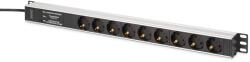 ASSMANN DN-95438 Túlfeszültségvédő 9DIN 2m Black (DN-95438) - pcx