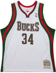 Mitchell & Ness nba white jersey bucks 2013 giannis anteokounmpo kosárlabda mez férfi fehér m