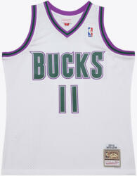 Mitchell & Ness nba white jersey bucks 1999 rafer alston mez férfi fehér l