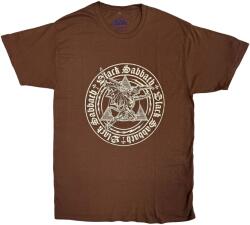 Black Sabbath Henry Pyramid Emblem Chocolate Brown S Ing (BSTS63MBR01)