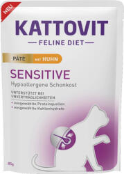 KATTOVIT Kattovit Sensitive csirke pástétom 85 g-os tasak