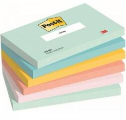 Post-it 3M Post-it® Sticky Notes, BEACHSIDE, 76x127mm, 6x100 cards