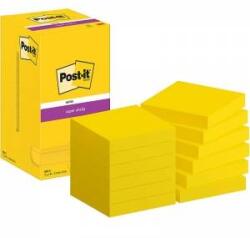 Post-it Super Sticky Notes 76x76mm (654-S) yellow (12x90)