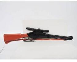 Fisher Price LONG RIFLE, 77 cm, winchester, belt, fol