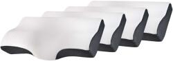  Set 4X perne cu suport pentru gat din spuma cu memorie Suporto 60 x 34 x 11/7 cm cu perforatii