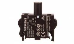 Siemens AG LED block holder white 24V AC-DC housing mounting spring mount SIRIUS ACT 3SU1401-2BB60-3AA0