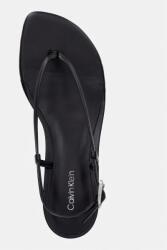 Calvin Klein сандали от кожа KITT HEEL SNDL STRAPPY SLING LTH (HW0HW02918) - answear - 144,71 лв