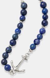 HUGO гривна мъжка от неръждаема стомана с лапис лазули e-beads5-bra (50566275)