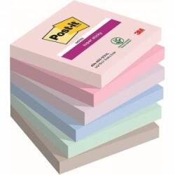 Post-it 3M Sticky Notes Post-it® Super Sticky, SOULFUL, 76x76mm, 6x90 cards