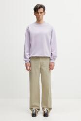 Drôle de Monsieur суичър мъжки от памук Le Sweatshirt Slogan (K.SW149.CO127.LAV)