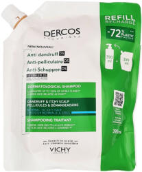 Vichy Dercos Anti Dandruff Dermatological Shampoo for Normal to Oily Hair Refill 390 ml