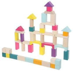 Cubika Fa Építőkocka - 50 Darabos Készlet (59915)
