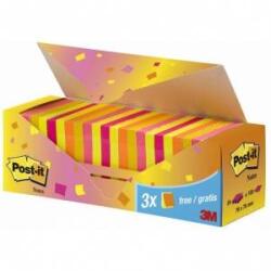 Post-it Block 654-NP24 76 x 76mm, colorful, 24 pieces of 100 sheets (3M0761)