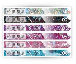 Mystic Nails Pálcás Tip Gél lakk Matrica - Its Gel Polish 01-06 (5999095239028)