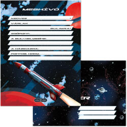 Ars Una Ars Una: Space explorer 10db-os meghívó szett borítékkal (50225521)