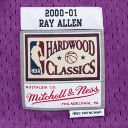 Mitchell & Ness nba swingman road jersey bucks 2000 ray allen kosárlabda mez férfi lila m