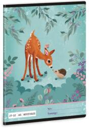 Ars Una Ars Una: My Secret Garden kockás füzet A/5 27-32 (53633392) - jatekshop