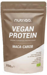 Nutriqa bio vegán maca-carob protein shake 250g