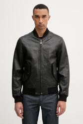 Trussardi bomber dzseki férfi bőr - fekete 48
