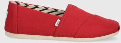 Toms espadrilles Alpargata - piros Női 37