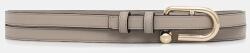 Furla női bőr öv - bézs Univerzális méret - answear - 55 990 Ft