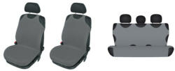 Autolife 01716 Trikó üléshuzat szett - Vékony anyag - Szürke (01716) - akcio-shop