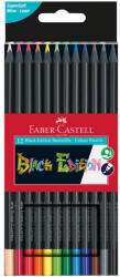 Faber-Castell Creioane Colorate 12 Culori Black Edition Faber-castell (fc116412)