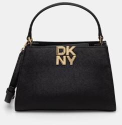 DKNY keresztpántos táska női bőr FOSTER - fekete Univerzális méret