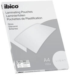 Ibico Meleglamináló fólia, 80 mikron, A4, fényes, IBICO "Light (627308) - iconink