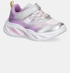 Skechers gyerek sportcipő COSMIC GLOW - ezüst 23