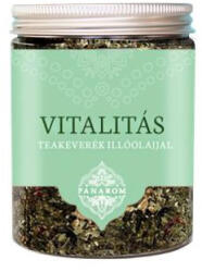Panarom Teakeverék, illóolajjal, 100 g, PANAROM "Vitalitás (11900030100) - iconink