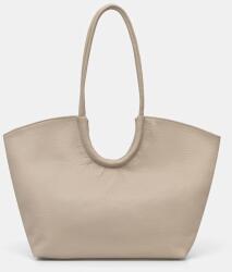 ANSWEAR női bőr shopper - bézs Univerzális méret - answear - 36 990 Ft