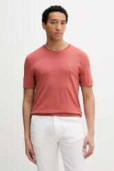 Calvin Klein férfi pamut t-shirt - narancssárga M