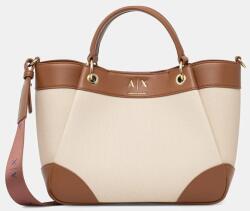 Armani Exchange keresztpántos táska női - bézs Univerzális méret - answear - 46 990 Ft