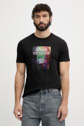 Giorgio Armani t-shirt férfi pamut - fekete S - answear - 23 990 Ft