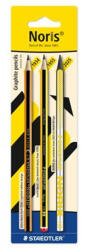 STAEDTLER Grafitceruza készlet, HB, STAEDTLER "Noris® evolution set", 3 darab (61 BK3) - mystock