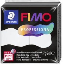 FIMO Gyurma, 57 g, égethető, FIMO "Professional", fehér (8040-0) - mystock