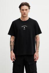 MM6 Maison Margiela t-shirt férfi pamut - fekete L - answear - 56 990 Ft