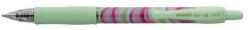 Pilot Zseléstoll, 0, 32 mm, nyomógombos, zöld tolltest, PILOT "G-2 Flow", kék (BL-G27-FLG-B) - mystock