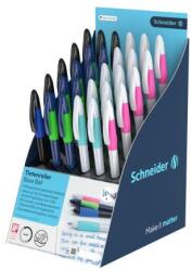 Schneider Prezentációs állvány Rollerball Schneider Base Ball 30 db - kék utántöltő