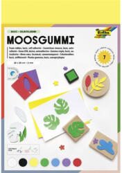 Moosgumi, öntapadó, 20x29 cm, 7 lap, FOLIA "Basic", 7 különböző szín (230799) - mystock