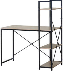 Intenso Compact íróasztal / számítógépasztal polcrendszerrel - 100 x 52 cm