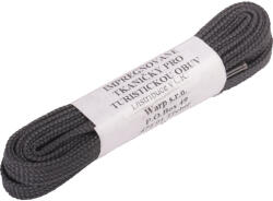 DURAS / Lapos cipőfűző - sötétszürke 200 cm (040035)