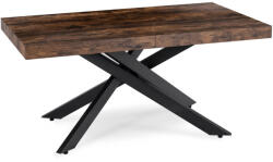 Mebel Elite HAMPTON bővíthető asztal 160-240 cm rusztikus tölgy/fekete (ME-HAMPTON-RU-CZ-S160-240)