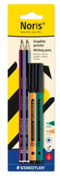 STAEDTLER Grafitceruza és tűfilc készlet, STAEDTLER "Noris® colour edition set", narancs+zöld tűfilc (61 BK4-2) - mystock