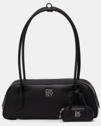 DKNY baguette táska női műbőr TIANA - fekete Univerzális méret