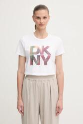 DKNY t-shirt - fehér S - answear - 22 990 Ft