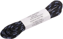 DURAS ZEBRA MULTIPACK / Kerek cipőfűzők többes csomagban - fekete/kék 90 cm (DO0092)