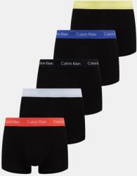 Calvin Klein Underwear boxeralsó férfi pamut elasztánnal 5-ös csomag - fekete L