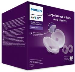 Philips SCF552/11 Avent Hands-free, accesorii ingrijire bebe, protectii si insertii mari pentru sani, 4 buc (1100038929)